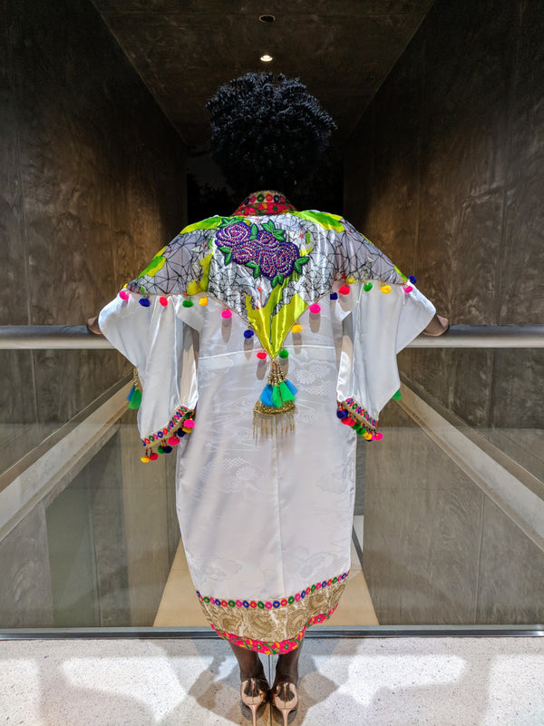 Kimono Zulu Artist Collaboration x Janavi Folmsbee Reimagined Vintage Kimono